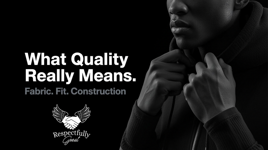 What Quality Really Means in Men’s Streetwear
