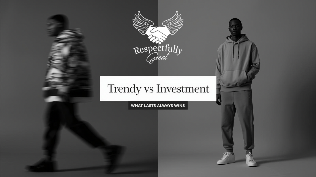 The Difference Between Trendy Clothing and Investment Pieces for Men