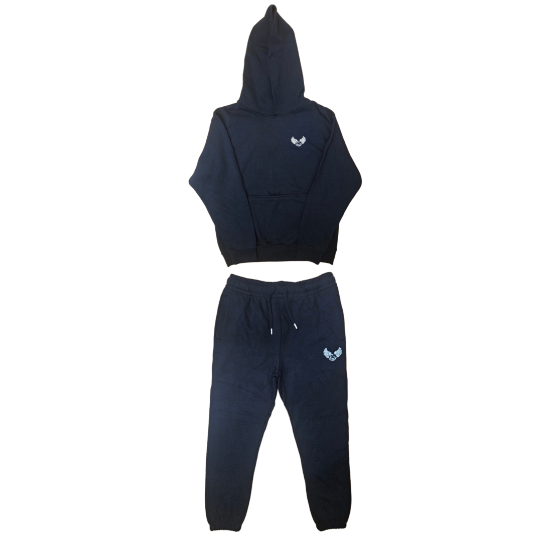 Respectfully Great Premium Sweatsuit Set in black – comfortable and stylish loungewear