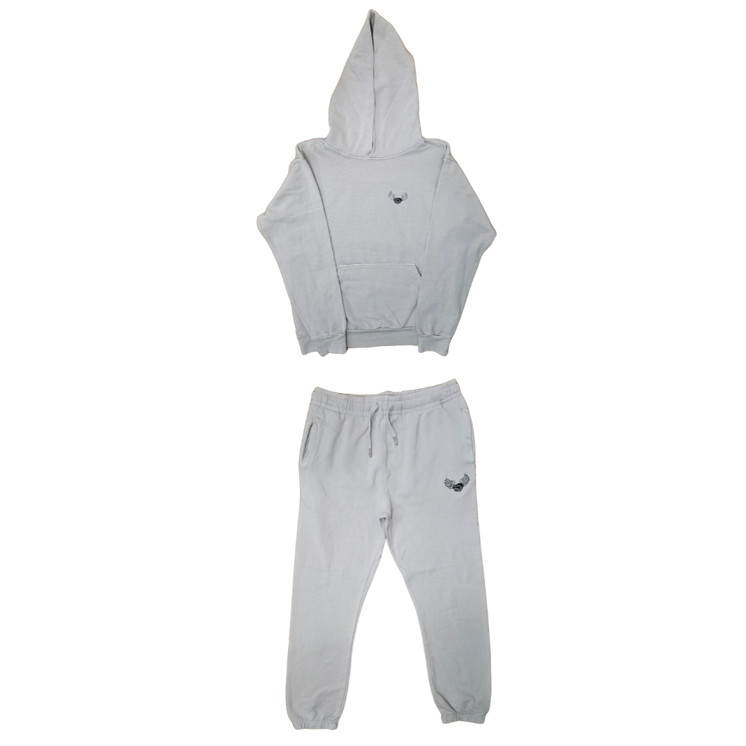 Respectfully Great Premium Sweatsuit Set in Grey – comfortable and stylish loungewear